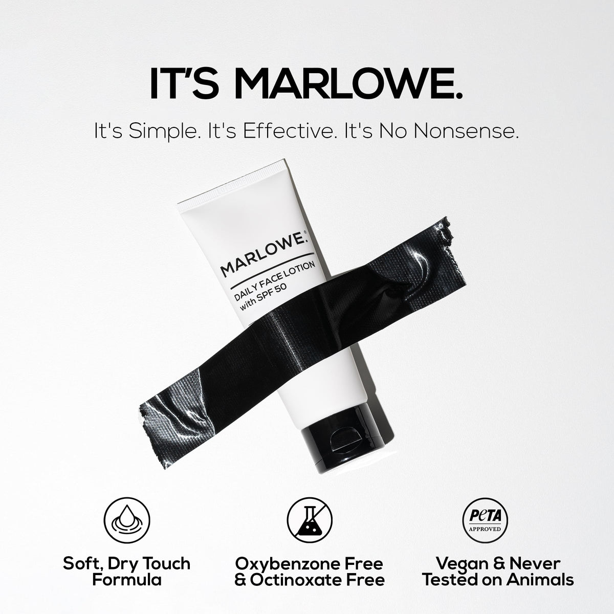 MARLOWE No. 128 texture absorbed quickly for a light finish.