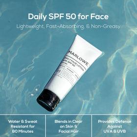MARLOWE No. 128 travel-size bottle ideal for daily routines.