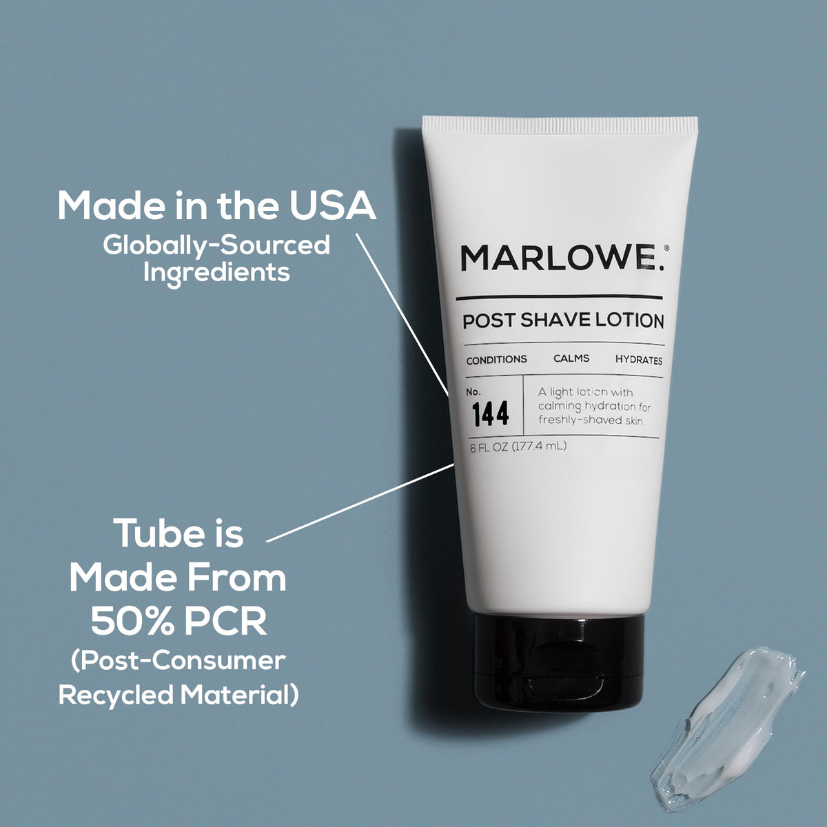 MARLOWE No. 144 willow bark and passionflower close-up, emphasizing smoothing and revitalizing care.
