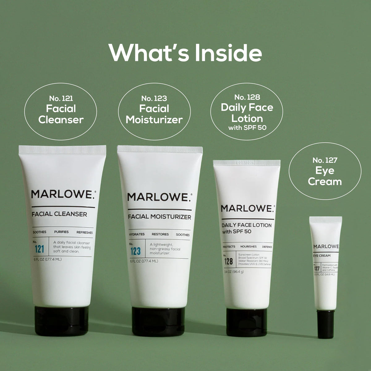 Marlowe SPF lotion pump quick daily application