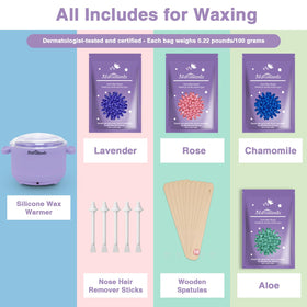 Maromamix collapsible silicone wax warmer for space-saving storage and on-the-go use.