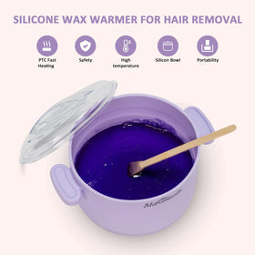 Maromamix hard wax beads 100g pack for smooth, salon-like results at home.