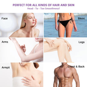 Pre-wax spray from Maromamix preps skin for waxing.