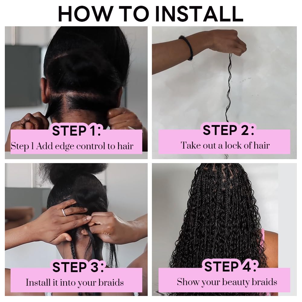 Maroochin versatile styles for box braids, cornrows, and twists