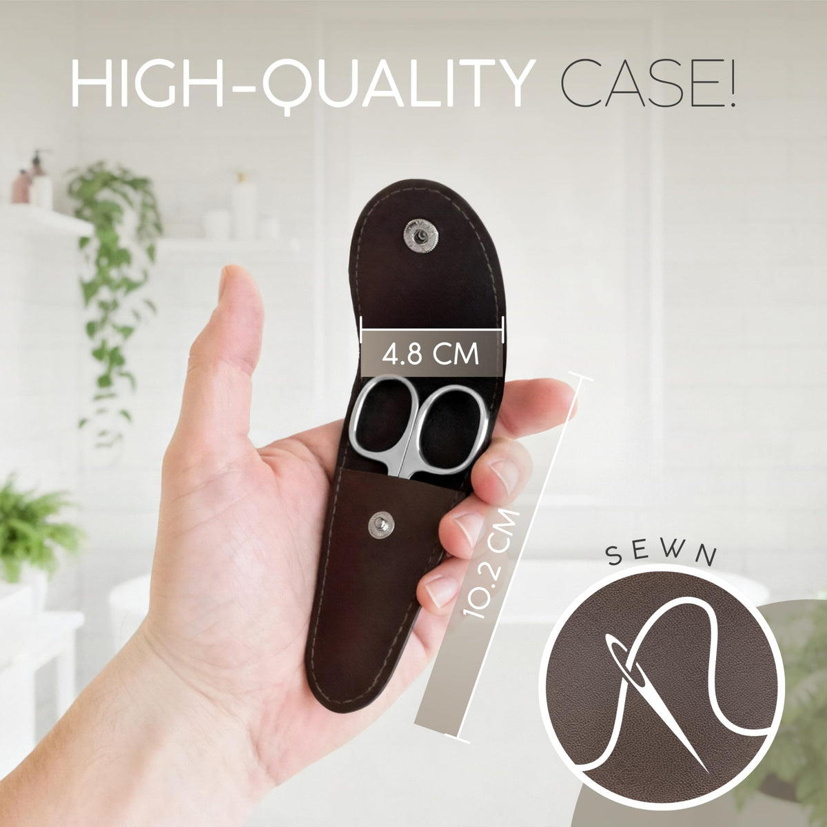 MarQus Solingen nail scissors cuticle trim ready for grooming.