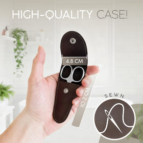 MarQus Solingen nail scissors cuticle trim ready for grooming.