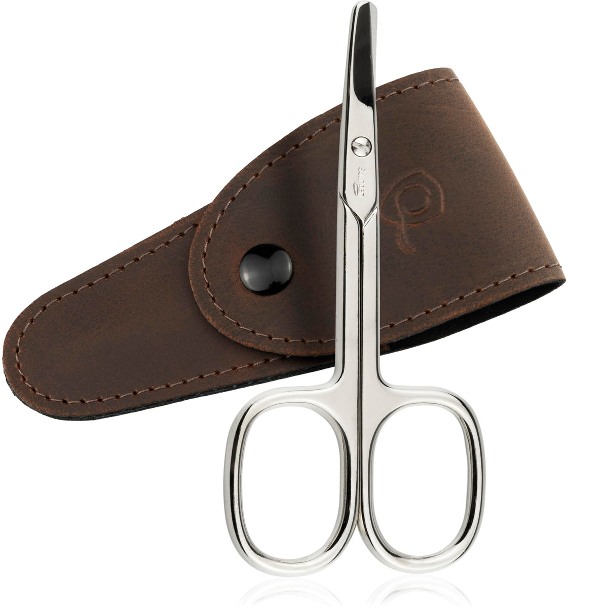 marQus Solingen round-tip nail scissors with curved edge for precise, safe manicures.