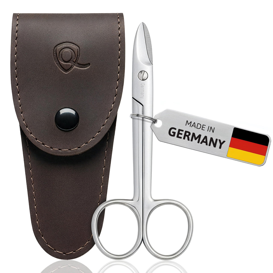 marQus toenail scissors with extra-sharp edge for precise thick-nail cuts