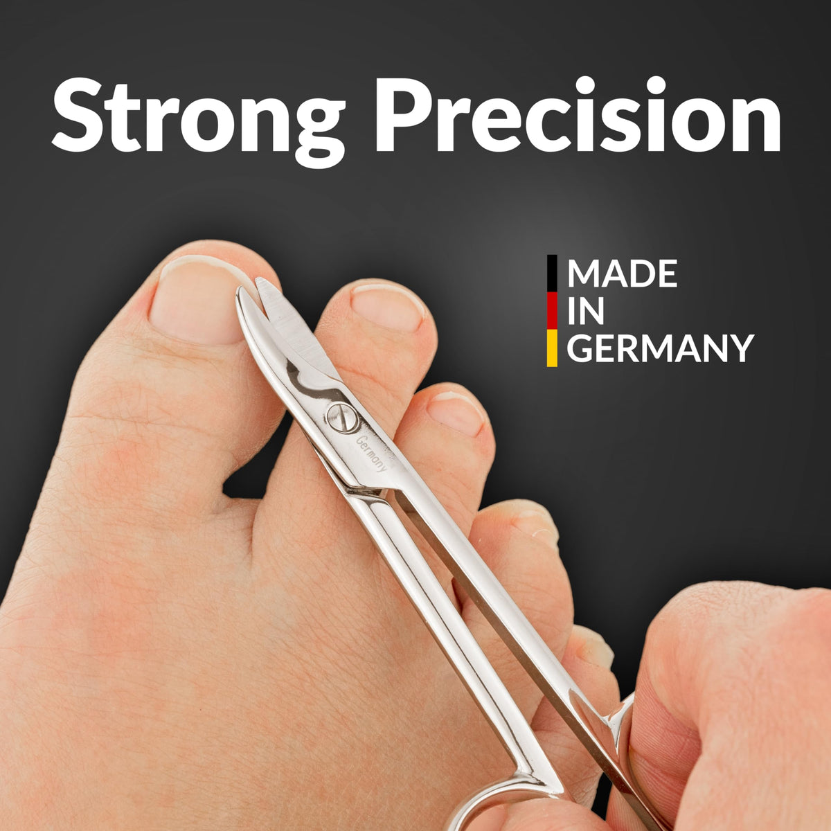 marQus toenail scissors made in Germany for durable, professional-grade performance