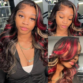 MARRY MOON 13x6 HD transparent lace front creates a seamless scalp appearance