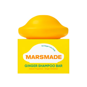 Mars Made Ginger Shampoo Bar energizes scalp with invigorating ginger for a fresh feel