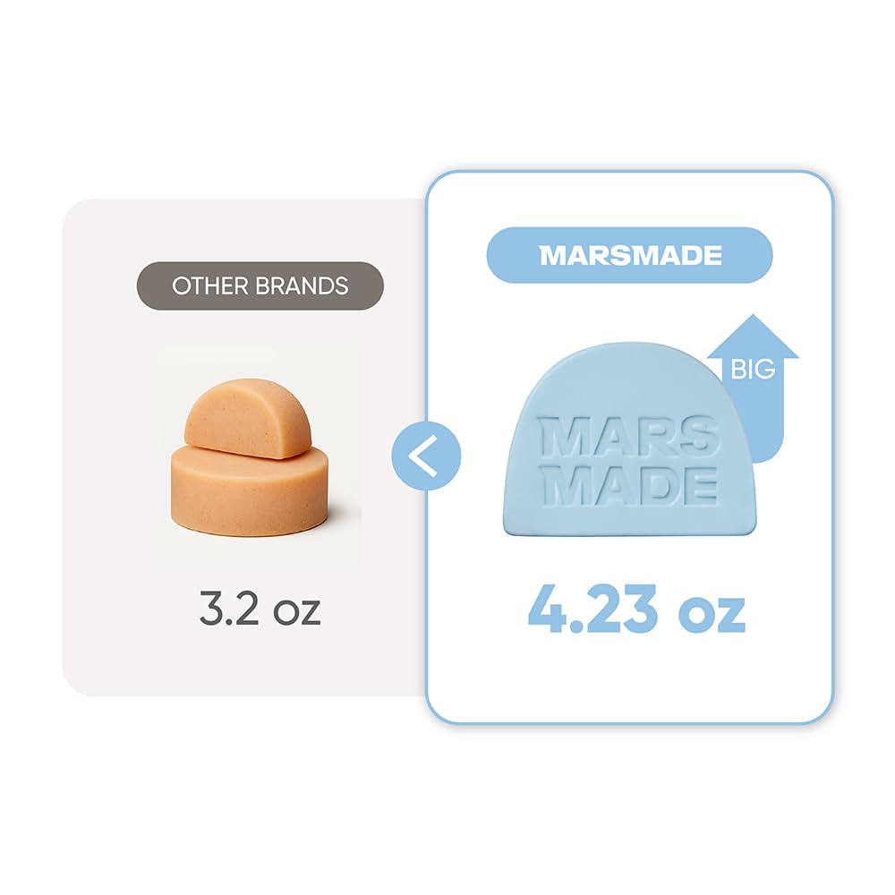 MARS MADE Rosemary Conditioner Bar post-use storage with a soap net for longevity.