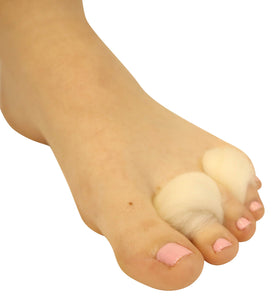 Mars Wellness Toe Separator between toes during hiking for comfort.