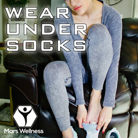 Mars Wellness Toe Separator flat lay highlights compact, travel-friendly design.