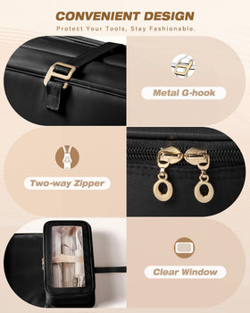 Marscamd bag elastic bands organize curlers and brushes