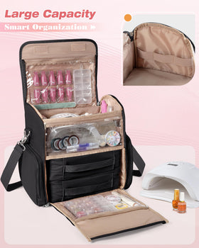 Marscamd organizer with removable bags keeps bottles secure and easy to rearrange