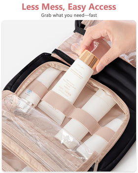 Marscamd 5-in-1 organization keeps toiletries and makeup neatly sorted