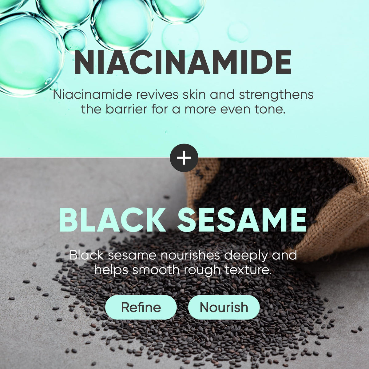 Travel-ready Niacinamide Bar tucked in a bag for on-the-go use