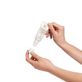 Martiderm Brightening Cream SPF 50+ rich texture shown in close-up.