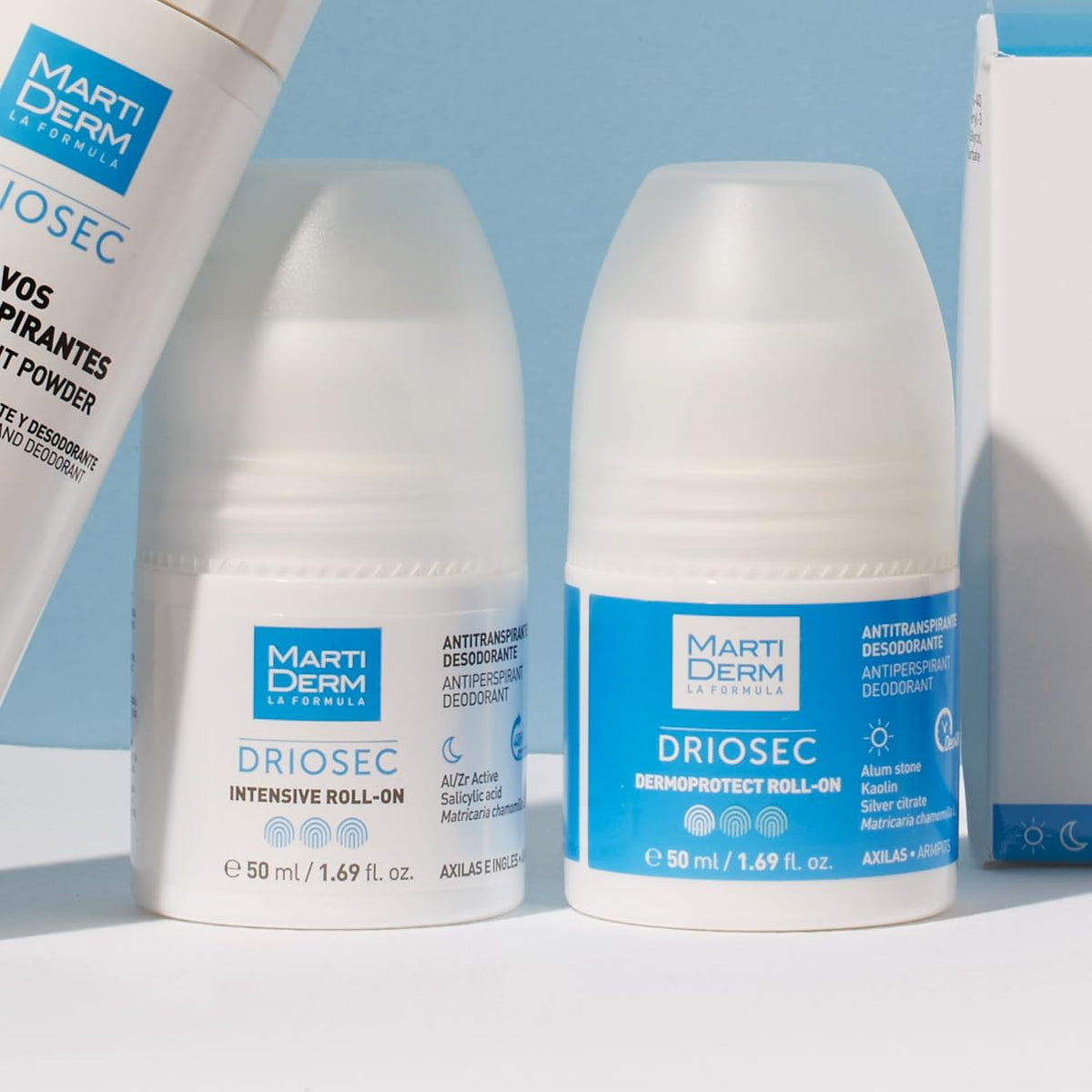 Scene demonstrates application and potential deodorant effect for everyday wear.
