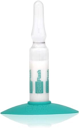 Martiderm Flash Ampoules anti-fatigue applied on the face for a quick radiance boost.