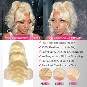 MARUOL 613 HD lace frontal for easy parting and breathable comfort.