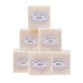 Maruomiki Thai Rice Soap 6pcs wrapped bars for daily cleansing.