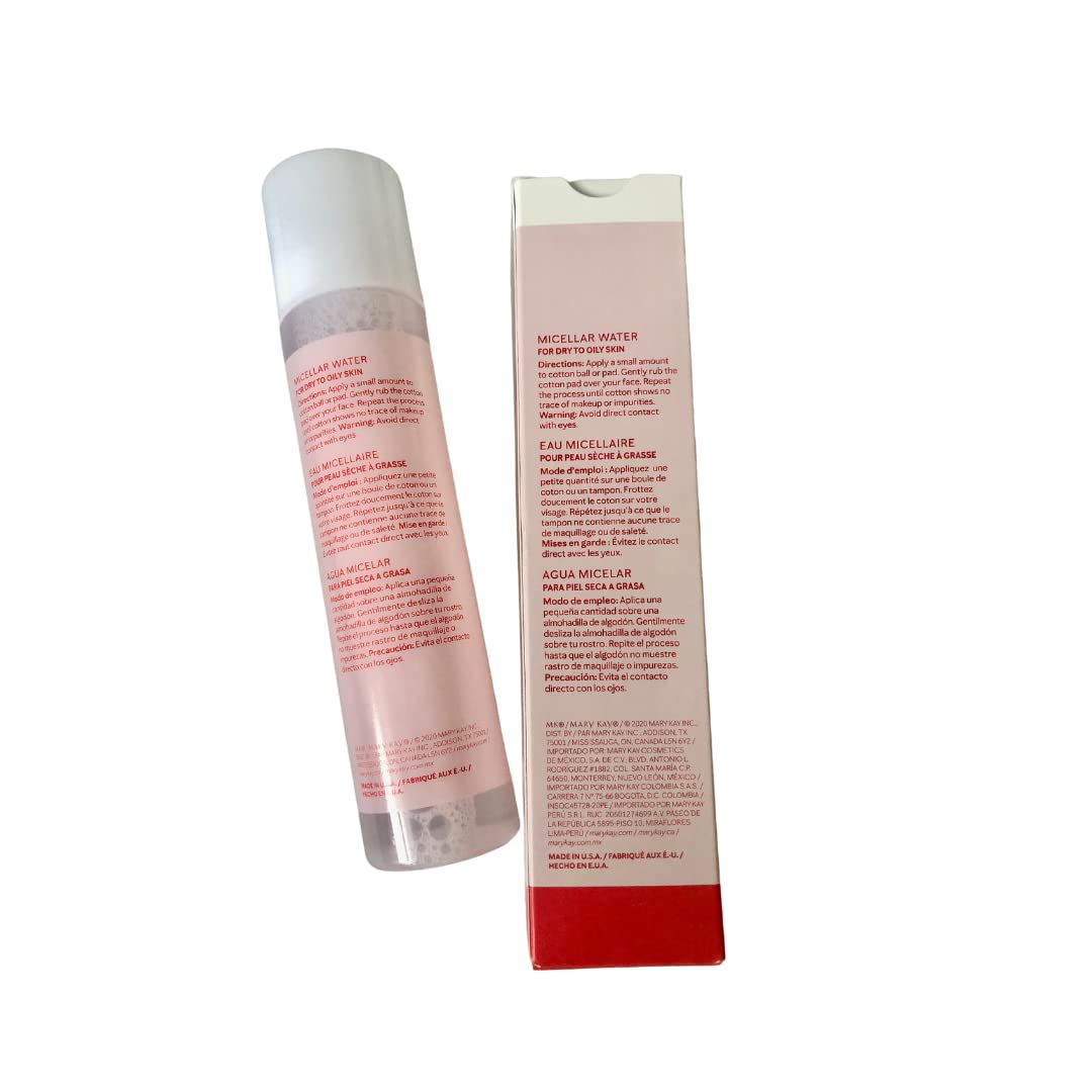 Mary Kay Micellar Water compact packaging for travel