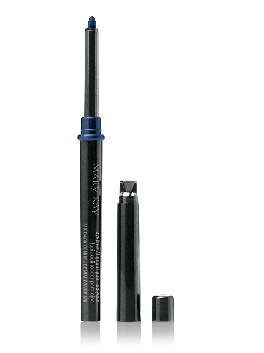 Mary Kay MK Signature Eyeliner Steely packaging, travel-friendly and sleek.