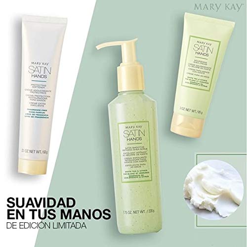 Mary Kay Satin Hands Nourishing Shea Cream being applied to hands