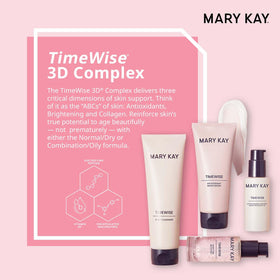 Mary Kay TimeWise Miracle Set box packaging highlighting premium skincare system for daily routine.
