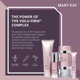 Mary Kay TimeWise Repair Volu-Firm day cream tube for hydration and resilience.