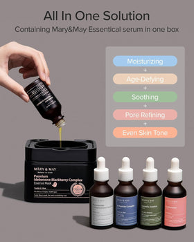 Mary&May daily pull-out dispenser enables hygienic single-sheet masking.