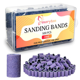 Maryton sanding bands bulk pack for efficient salon workflows