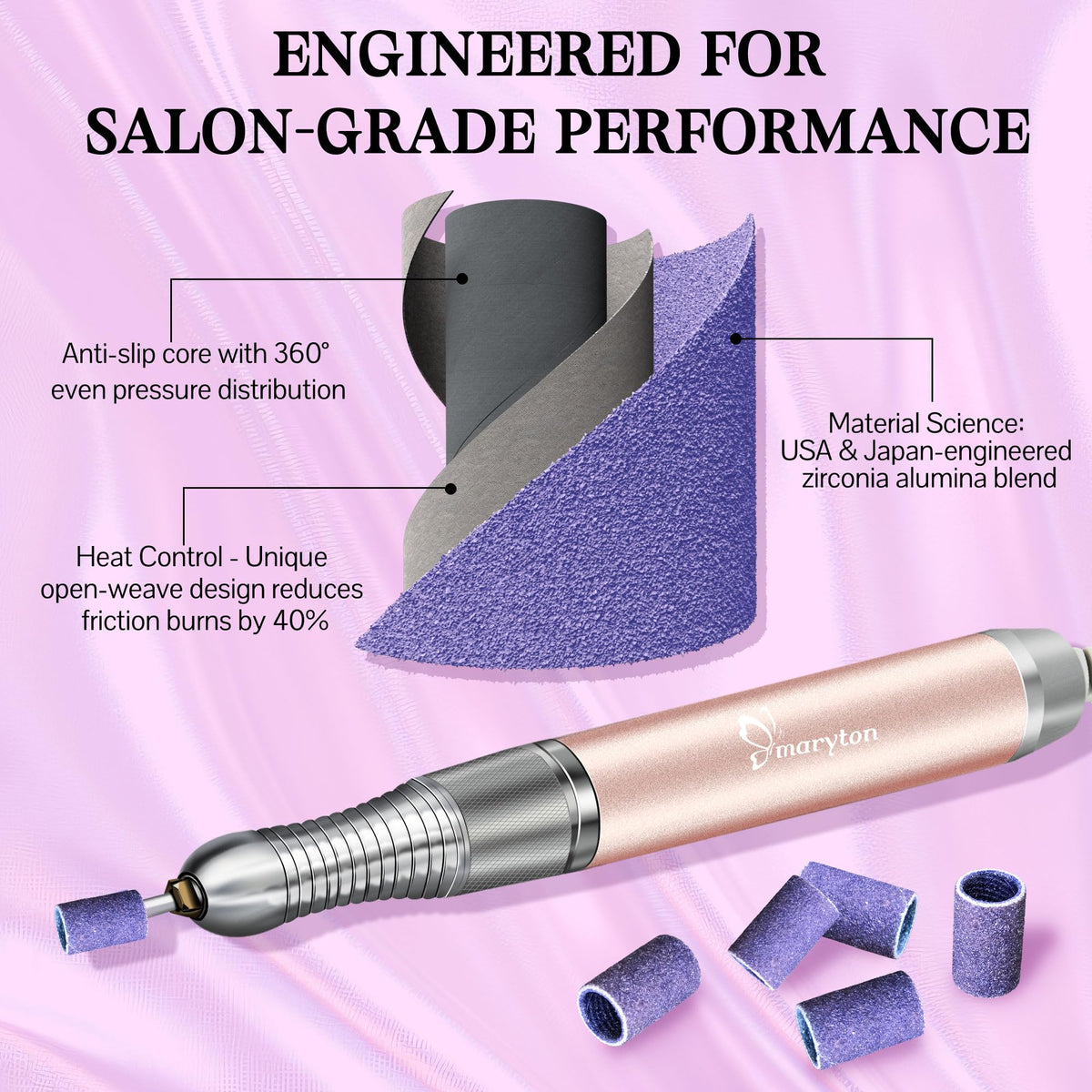 Maryton aluminum oxide grit delivers durable performance with reduced clogging