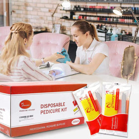 MARYTON disposable pedicure kit single-use design supports clean, convenient foot care sessions.