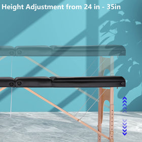 Masajeo adjustable height headrest for comfortable setup