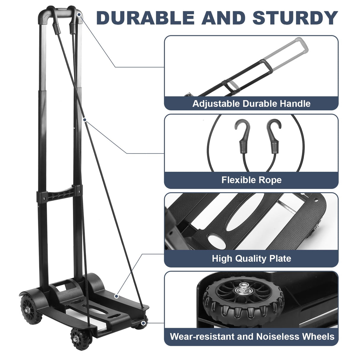 Masajeo massage table cart telescoping handle extended for various tables