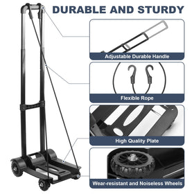 Masajeo massage table cart telescoping handle extended for various tables