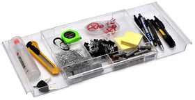 Masirs expandable drawer organizer makeup vanity keeps essentials within easy reach