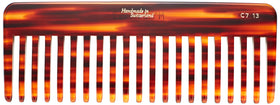 Mason Pearson rake comb with tapered teeth for gentle detangling in textured hair