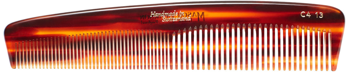 Mason Pearson styling comb hand-polished finish for precise styling and high-gloss look.