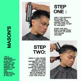 Mason's Pomade Sea Salt Spray aloe-argan nourishes without greasiness.