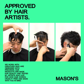 Mason's Pomade Sea Salt Spray creates texture and waves.
