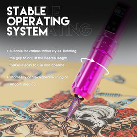 MAST TATTOO Fold2 Pro lightweight body at 233g for balanced handling