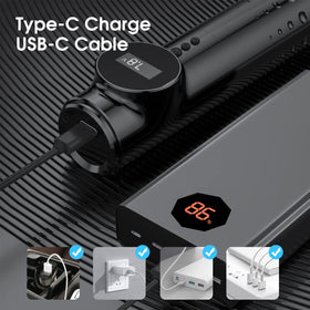 MAST TATTOO Archer built-in 2000mAh battery supports long cordless sessions