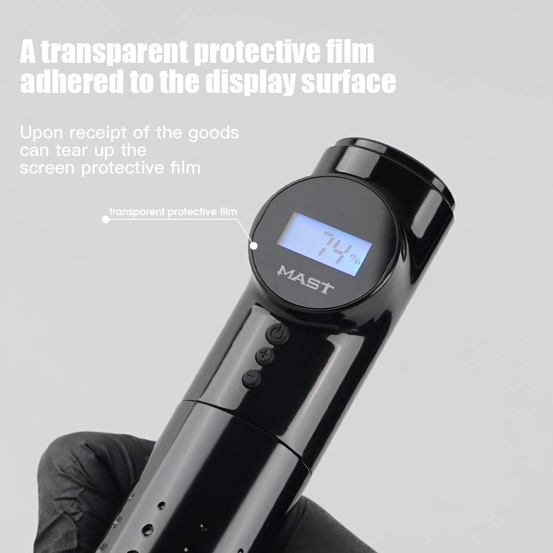 MAST TATTOO Archer seamless one-piece body enhances hygiene and handling