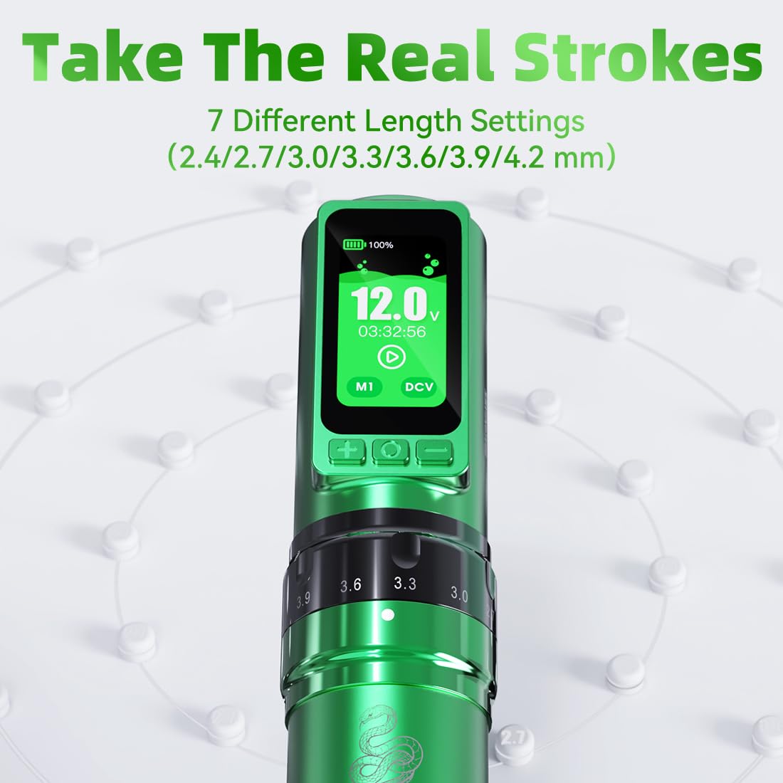 MAST TATTOO cordless-versatility for on-the-go sessions.