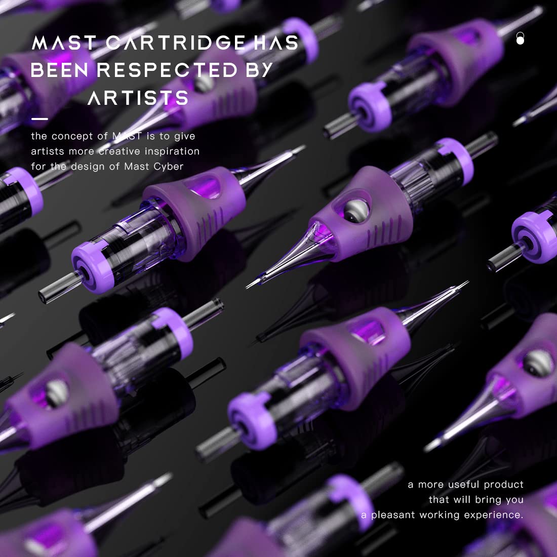 Mast Tattoo Cyber compatible with most cartridge pen machines.