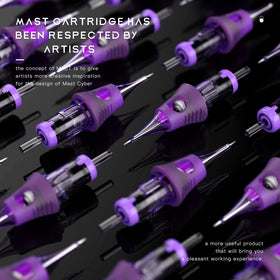 Mast Tattoo Cyber compatible with most cartridge pen machines.